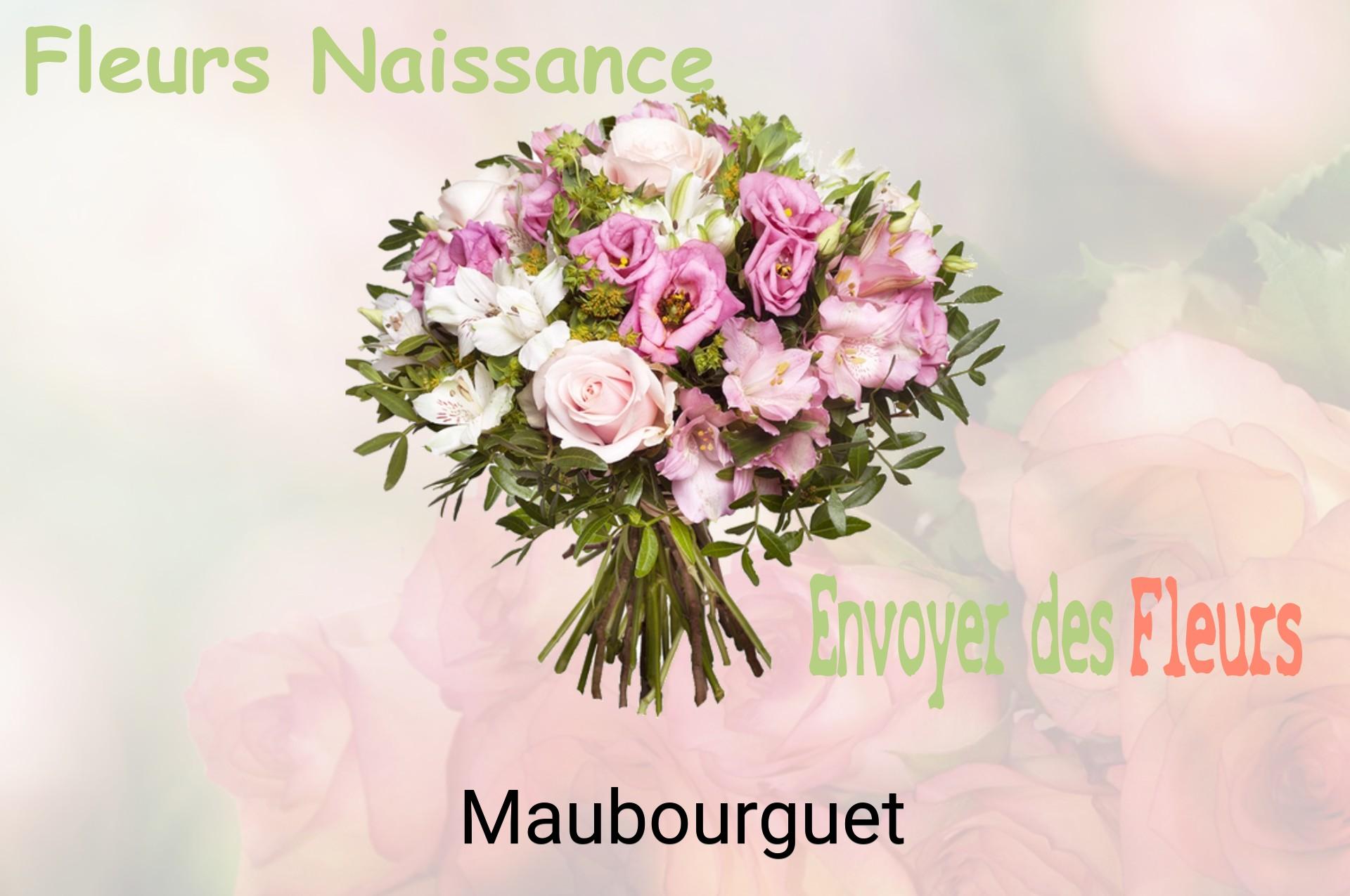Bouquet de fleurs de naissance livré à Maubourguet